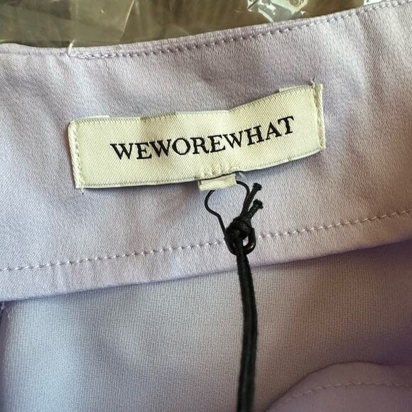 We Wore‎ What Mini Slip Satin Charmeuse Skirt Heather Purple, Size Small, NWT - Picture 13 of 13